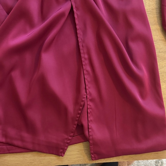 Fashion Nova Burgundy Dress - Picture 5 of 7